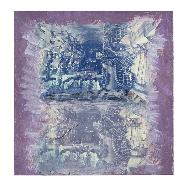 Cao.Daï Temple
Polaroid emulsion transfer, acrylic on clayboard
6"x6"x2"